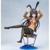 NATSYSTEMS Chiffre danime -Sakurajima Mai- 1/8 Bunny Ver. Figurine complète Jolie poupée Modèle Décor Personnage Comique Col