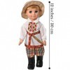 Poupée garçon en costume biélorusse – Poupées à collectionner et accessoires – Vêtements de poupée garçon – Robe biélorusse p
