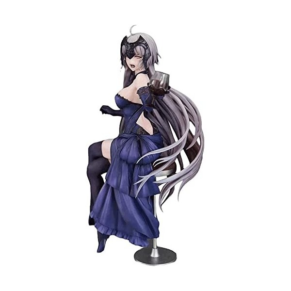 BRUGUI Personnage Original Fate/Grand Order Jeanne darc Alter Holy Night Dinner Ver. Statue de Figurine danime complète C