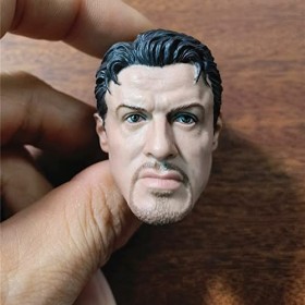 CNSMCWG Sculpture De Tête De Figurine Masculin À Léchelle 1/6, Sculpture De Tête De Soldat Masculin Descadron De La Mort, T