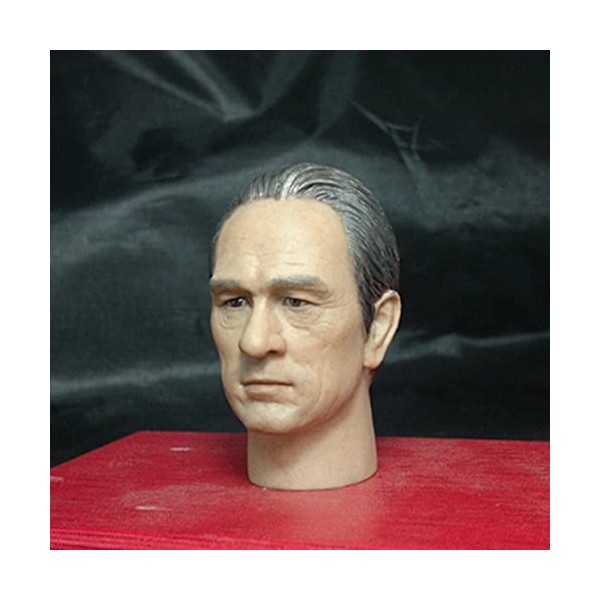 Sculpture De Tête De Figurine Masculin À Léchelle 1/6, Sculpture De La Tête De Tommy Lee Jones, Tête De Poupée pour Figurine