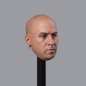 CNSMCWG Sculpture De Tête De Figurine Masculin À Léchelle 1/6, Sculpture De Tête De Dur À Cuire Européen Et Américain, GC030