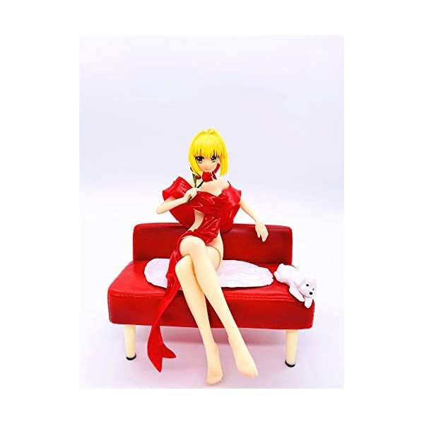 Gexrei Nero Claudius - 1/7 - Peignoir Ver. -Figurine danime/Figurine ECCHI/Poitrine Souple/modèle de Personnage Peint/modèle