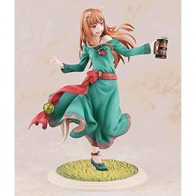 BRUGUI Personnage Original - Wolf and Spice - 5e génération - Holo - 10e Anniversaire 1/8 Ver. Statue complète de Personnage 