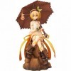 POMONO 1/8 Ecchi Figure Anime Personnage Statues Jolie Fille Cheveux Courts Assis Posture Anime Figure Statue Jouets Modèle C