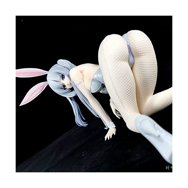 RIZWELLA Original Character Date Battle - Kurumi Gaiden - White Queen - 1/4 - Lapin Ver.Chest Anime Character Statue Otaku Ma