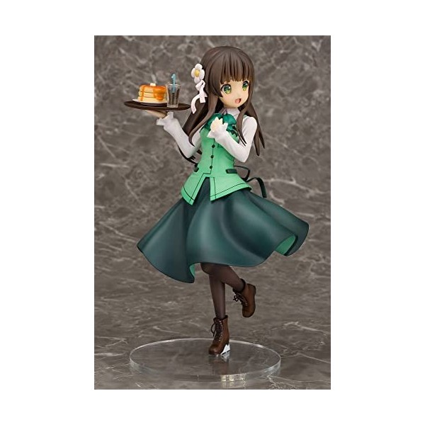 OneOneSay Figurine dAnime Cute Girl 1/7 Is The Order A Rabbit?/Chiya Style Café Figurine dAction PVC Matériel Modèles de 