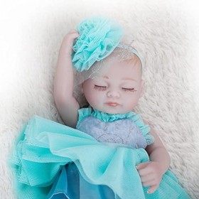 Doll Girl, 11 Pouces Full Silicone Baby Doll réaliste - Reborn Dolls Girls pour laccompagnement