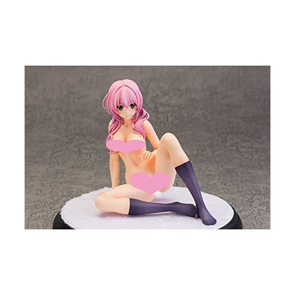 POMONO Waifu Figure Sari Utsugi 1/6 Figure Complète Anime Figure Doux Poitrine Jk Jupe VER. Posture Assise modèle de poupée M