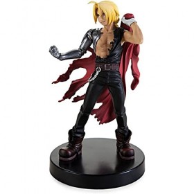 EASSL Figurine de poupée Edward Elric 丨 Pose Debout Statique Animation Périphérique Accessoires de Bureau Collection dorneme