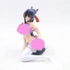 BOANUT Waifu Figure Anime Figure Statues Lycée DXD Himejima Akeno Lingerie Ver. Poitrine Douce Gros Seins Fille Chaude en Lin