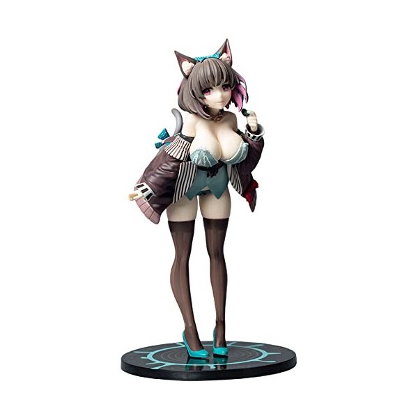 PIELUS Figurine Ecchi Original -Mauve- 1/6 Anime Girl Figure Amovible Vêtements Action Figurines Hentai Figure Statue Jouet D