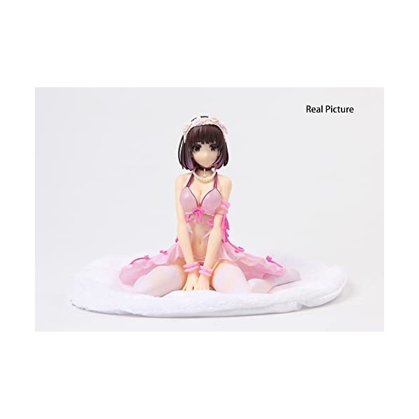 COCOMUSCLES Figurine ECCHI - Saekano : Comment élever Une Petite Amie ennuyeuse - Kato Megumi - 1/7 - Lingerie Ver. -Figurine