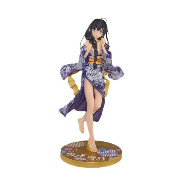 IMMANANT Figurine danime Ecchi Yukino Yukinoshita Yukata Ver. Figurine complète 1/7 Figurines daction Objets de collection 