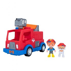 Blippi BLP0159 Fonctionnalités de Roue Libre Amusantes pour Les camions, véhicules de Pompier, des Sons et des Phrases - Véhi