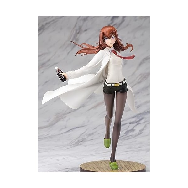 LOXACO Ecchi Anime Figure - Makise Kurisu - 1/8 - White Coat Ver. Figurine daction/Jouets de Dessin animé/Collection de Joue