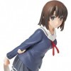 BOANUT Anime Figure Comment élever Une Petite Amie ennuyeuse - Kato Megumi - Uniforme Scolaire Ver. Ecchi Figure Mignon Poupé