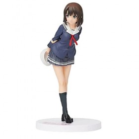 BOANUT Anime Figure Comment élever Une Petite Amie ennuyeuse - Kato Megumi - Uniforme Scolaire Ver. Ecchi Figure Mignon Poupé
