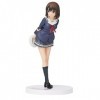 BOANUT Anime Figure Comment élever Une Petite Amie ennuyeuse - Kato Megumi - Uniforme Scolaire Ver. Ecchi Figure Mignon Poupé