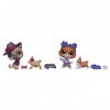 Littlest Pet Shop Styles pour Hurler sur la Paire danimaux de Compagnie