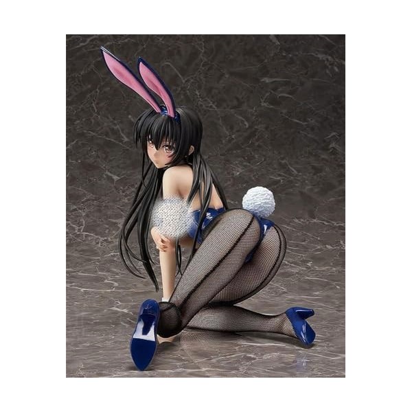 NEWLIA Figurine danime Ecchi to LOVEru Darkness - Kotegawa Yui - 1/4 - Bunny Ver. Figurines daction Objets de Collection an