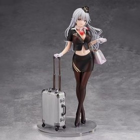 BRUGUI Peinture originale - Hôtesse de lair - Shiori Awara - 1/7 Ver. Vêtements détachables, jolie fille debout et dodue, St