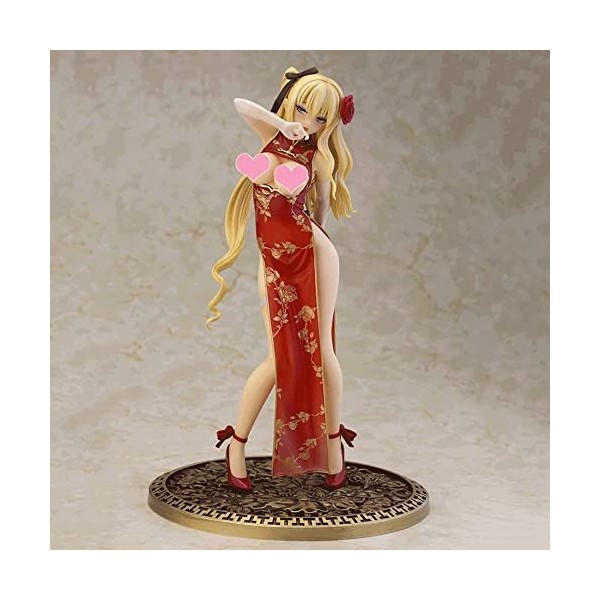 BOANUT Ecchi Figure Fantasy Golden Lotus 1/6 Cheongsam Ver. Vêtements Amovibles Fille Mignonne Debout Anime Personnage Statue