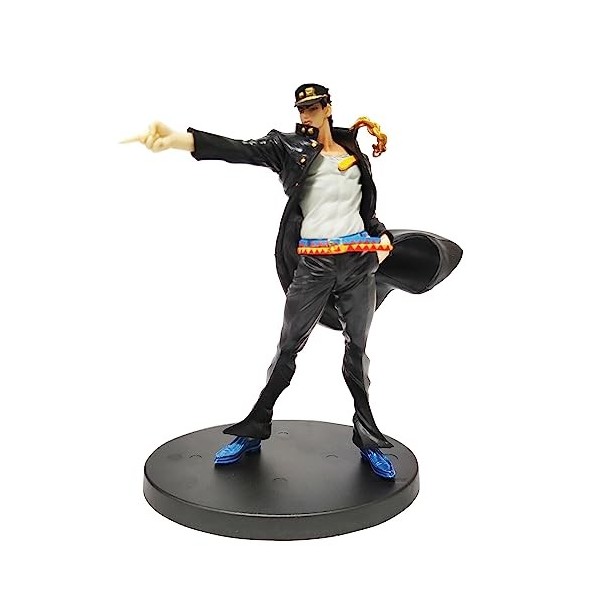 Jilijia JoJos Super Figurine daction Kujo Jotaro/Star Platinum Model Toy avec accessoires en PVC Mobile Anime Statue Collec