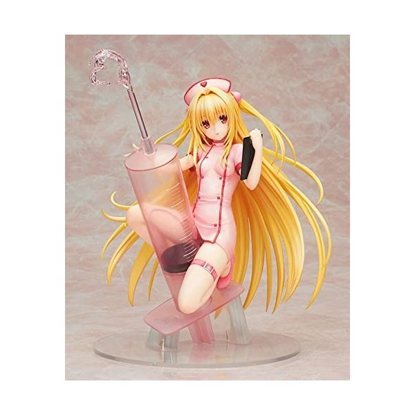 FABRIOUS ECCHI Anime Figure -to Love-RU Darkness - Golden Darkness Nurse Ver. 1/7 - Figurine Complète - Statue PVC - Figurine