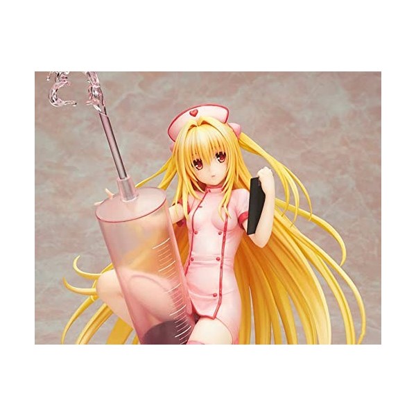 FABRIOUS ECCHI Anime Figure -to Love-RU Darkness - Golden Darkness Nurse Ver. 1/7 - Figurine Complète - Statue PVC - Figurine