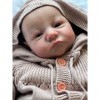 kgniess me 20 Pouces 50cm Poupée Reborn Réaliste Bebe Garçon Fille Jouets Silicone Vinyle Souple Lifelike Mignon Nouveau-né R