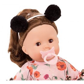 Götz 2027198 Poupée Maxy Muffin Catness - Poupon de 42&nbsp;cm avec des Yeux dormeurs Bruns, des Cheveux Bruns et Un Corps Souple 