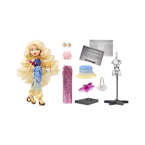 Bratz x Cult Gaia Poupée Édition Spéciale - CLOE - Comprend Deux Tenues et des Accessoires de Mode dans un Emballage de Luxe 