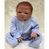 Pinky Reborn Poupées 18 Pouces 45cm Reborn Baby Doll Ressemble Reallife Bebe Reborn Poupées avec Mohair Silicone Vinyle Simul