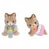 De Sylvanian poupee jumeaux shimaneko deux -51