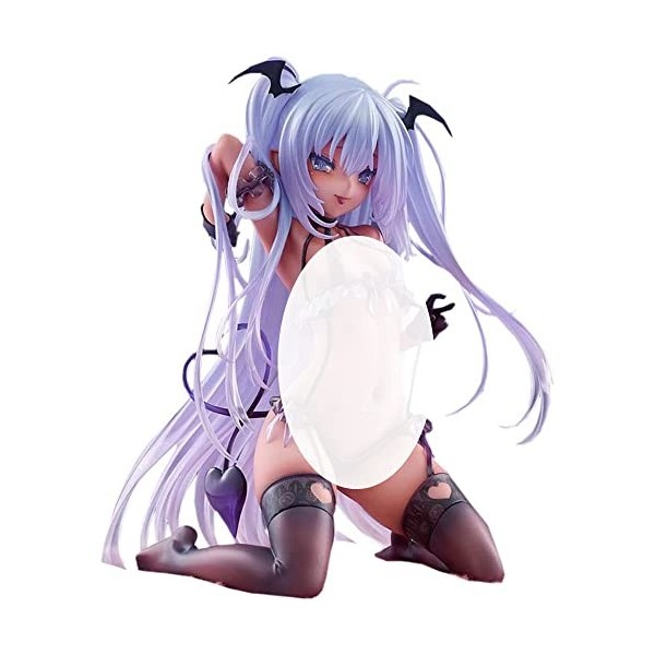 NATSYSTEMS Figurine Ecchi Personnage Original - Succube Rurumu - 1/6 Kuro Rurumu Ver. Chiffre danime Vêtements Amovibles Sta