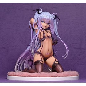 NATSYSTEMS Figurine Ecchi Personnage Original - Succube Rurumu - 1/6 Kuro Rurumu Ver. Chiffre danime Vêtements Amovibles Sta