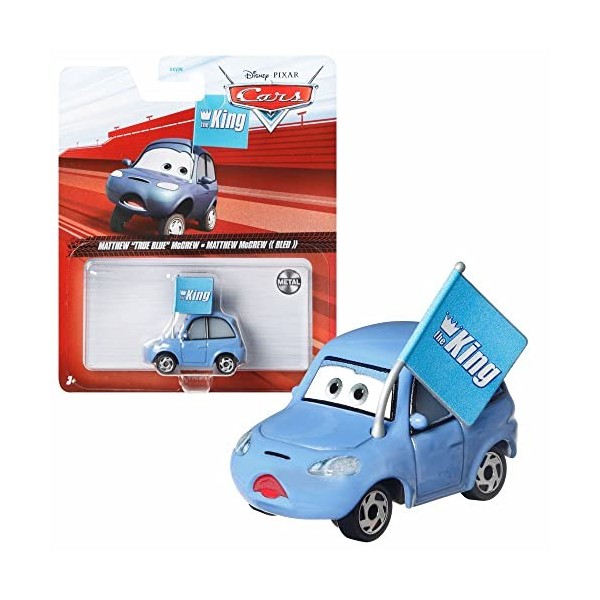 Mattel Sélection Véhicules Racing Style | Disney Cars | Die Cast 1:55 Voiture, DXV29N Cars 3 Single:Cruisin Lightning McQueen