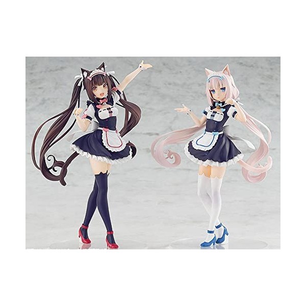 IMMANANT Chiffre danime Nekopara Chocolat/Vanille Figurine Complète Figurine ECCHI Jolie Fille Loli Modèle de Personnage da