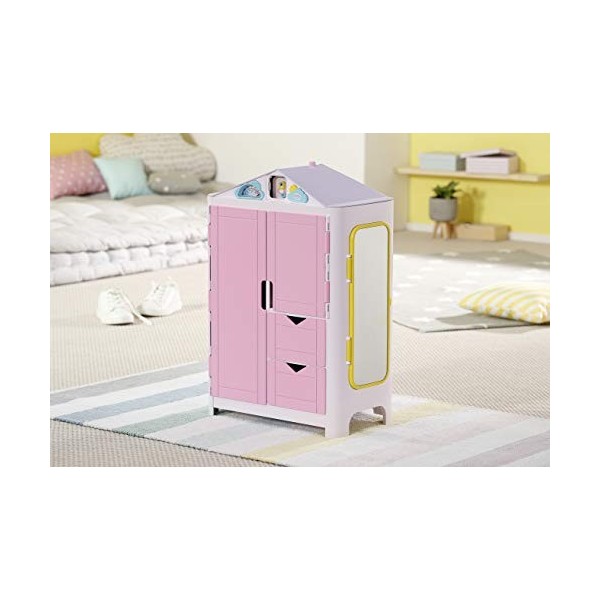 BABY born Armoire Weather pour Poupée de 43 cm - pour les Petites Mains, Jeu Créatif Suscite lEmpathie et Améliore les Aptit