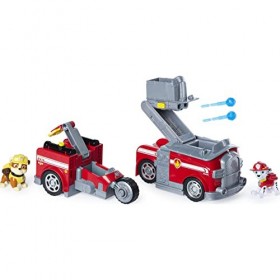 Paw Patrol – Split-Second Marshall – Véhicule transformateur 2 en 1