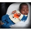 Anano Poupée reborn afro-américaine noire de 50,8 cm pour bébé - Poupée reborn réaliste - Poupée reborn noire pour filles