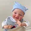 Anano Bébé Reborn Garçon Ouvert Yeux 20" Sourire Reborn Poupée Garçon Qui Ont Lair Réel Nouveau Né Bébé Garçon Réaliste Soup