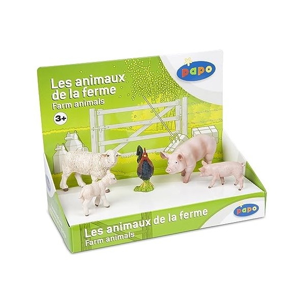 Papo - Figurines A Collectionner - Lapin Bélier - Animaux De La Ferme - Convient Aux Enfants - Filles Et Garçons - A Partir D