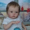 Anano Bébé Reborn Garçon 52cm Réaliste Reborn Bébé Poupée Garçon avec Cheveux Vraie Poupée Reborn Bébés en Silicone Souple Be