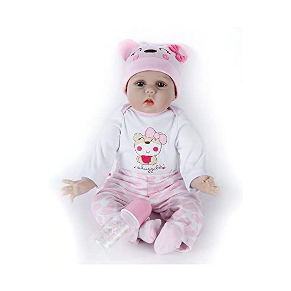 Poupées Reborn Baby Girl, poupées Reborn en silicone de 55,9 cm – Poupées Nées – The Best Birthday
