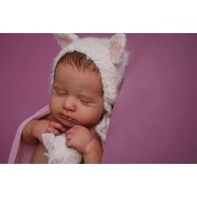 Anano Poupées Bébé Reborn Silicone Corps Garçon 20 Pouces Peau 3D Poupee Reborn Corps Silicone Plein Body Reborn Poupée Rebor