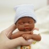 Reborn Baby Dolls Poupée miniature réaliste avec lingettes buccales faite à la main Accessoires dalimentation et de bain Jou