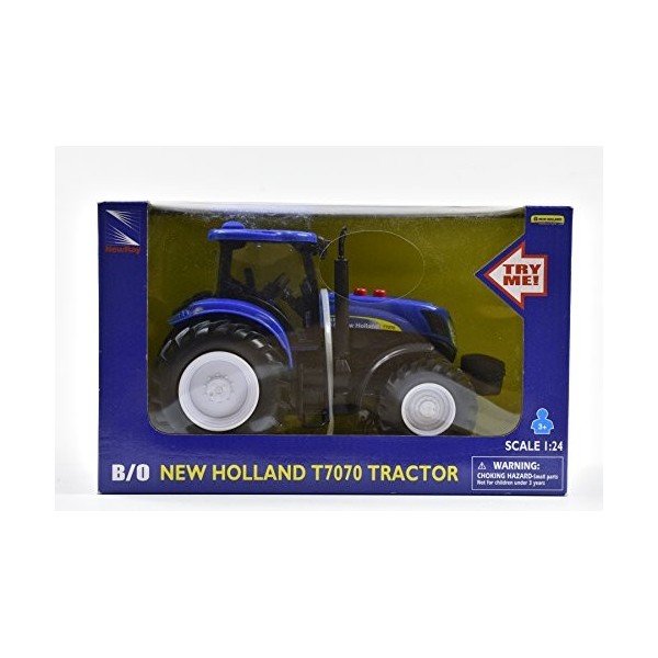 New Ray - 1953 - Véhicule Miniature - Tracteur New Holland - Echelle 1/24