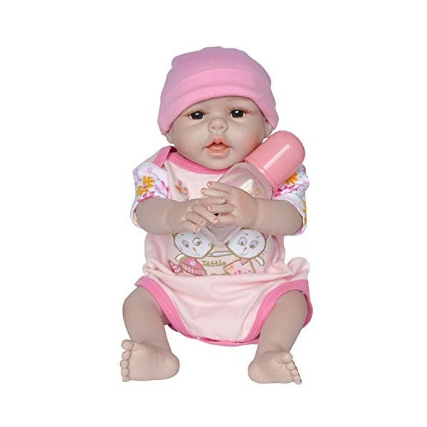 ADOSSAC 2020 Reborn Baby Doll Réincarné bébé Poupée Doux Simulation Silicone Vinyle 55 cm Garçon Fille Jouet Cadeau danniver